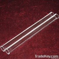 clear fuse quartz glass tube/pipe