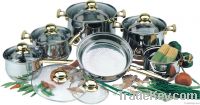 12pcs stainless steel cookware set