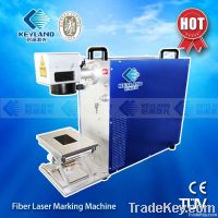 Portable optical fiber laser marking machine for sale 10W 20W