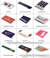 Custom Fashion Brand Logo Woven Labels