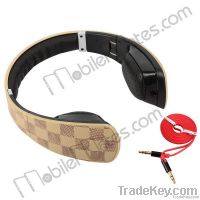 Checkered Pattern HD Stereo Headphone