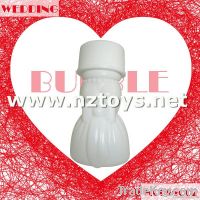 Wedding dress gown bottle bubble water(bride)