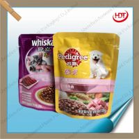 foil barrier standing pouch bag for pet food packaging