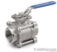 3PC ball valves ss304ss316 valves