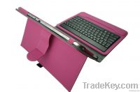 Bluetooth keyboard case for Samsung galaxy note 10.1''