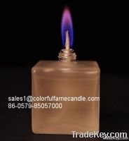 bras decoration colored flame candles