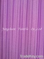 knitting chiffon crepe stripe fabric plain dyed 100%polyester