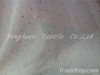 chiffon embossing with rubber patch