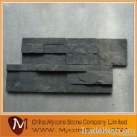 black slate wall cladding