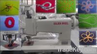 embroidery machine, handle operating chain stitch