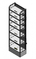 StainlessSteel ProStack Vertical Rack System From China