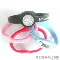 Rubber bracelet Power silicon bracelet rubber wristbands