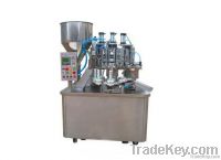 Multi-function plastic tube filling and sealing machine with printing