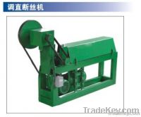 wire straightenning and cuttting machine