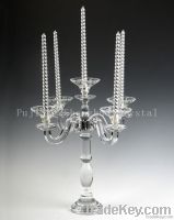 crystal candle holder