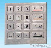 Metal Non-Encryption Keyboard D-8201