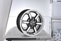 19*9.5 black aluminum alloy car wheels