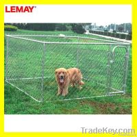 Hot Sale 7.5*7.5*4'' galvanized chain link  dog kennel