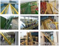 FRP Working platform and handrail