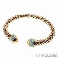 Export IP Rose gold plate stainless steel fashion bangle