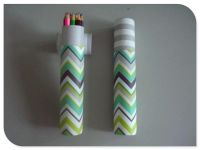 12 pcs color pencil in paper tube