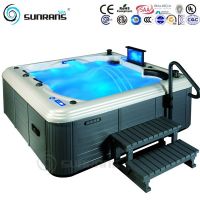 Hot sale luxury outdoor hot tub with 42 pcs massage jet for 5 person hot tub