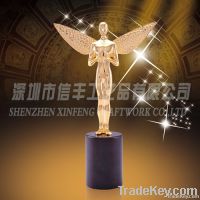 Delicate Metal Angel Trophy