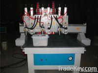 Multi-head carving machine