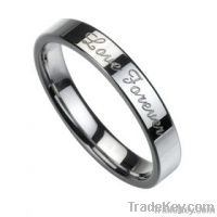 Love Forever Tungsten Wedding Ring