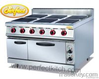 Electric Ranges with 6 Hot Plates and Oven