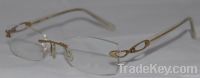 New Fashion Rimless Titanium Optical Frame