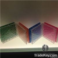Resin waterdrop honeycomb partiton panel