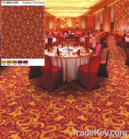 wall-to-wall carpet for banquet