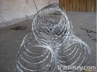 Razor barbed wire mesh