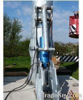 8m~36m Wind turbine hydraulic tower