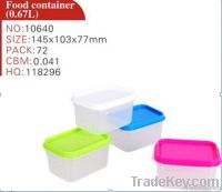 Hot Sale Plastic Food Container