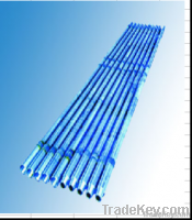 Integral heavy weight drill pipe