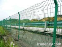 PVC highway fence