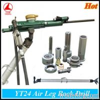 YT24 mining rock drilling tools for atlas copco rock drill