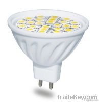 Ceramic MR16 LED Lamp Cup 24SMD, long lifespan