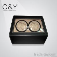 faux leather watch winder box