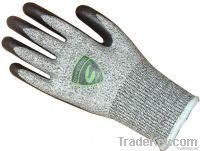 CE level 5 cut resistance nitrile glove