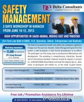 Training on &quot;Safety Management&quot;