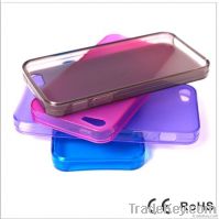 hot selling transpart TPU case for iphone 5