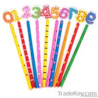 Lovely Colorful Number Ballpoint Pencil