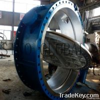 Large Diameter Ddouble Flanged Butterfly Valve