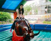 2013 hot sale inflatable mechanical bull rider