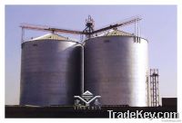 Grain Steel Silo in Flat Bottom