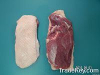 Goose breast fillet with skin, bonless, frozen