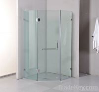 AS/NZS2208 10mm easy cleaning glass Frameless Diamond Shape Shower